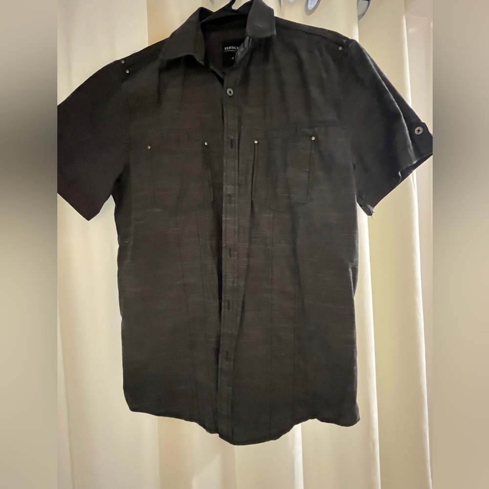 Vertical Mens dress shirt